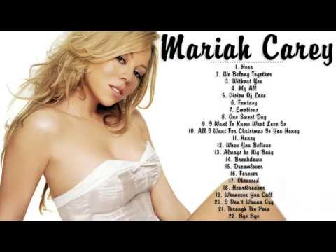 mariah carey albums and songs